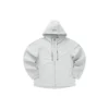 Giacca casual con cappuccio “Black White Olive Green”