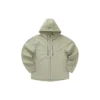 Giacca casual con cappuccio “Black White Olive Green”