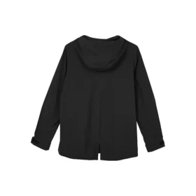 Giacca casual con cappuccio in tessuto con logo della serie Stroll “Nero”