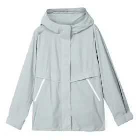 Giacca casual con cappuccio in tessuto della serie Stroll “Grey”