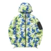 Giacca casual in tessuto mimetico “Verde Blu Bianco”