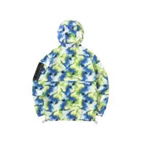 Giacca casual in tessuto mimetico “Verde Blu Bianco”