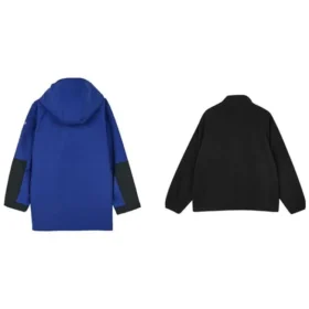 Giacca con cappuccio 3 in 1 della serie Casual “Black Blue”