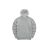 Giacca con cappuccio e zip della serie casual colorata “Grey White”