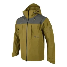 Giacca con cappuccio e zip della serie Nightingale “Verde oliva grigio”