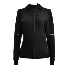 Giacca con cappuccio e zip integrale “Black”