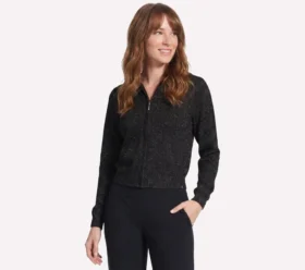 Giacca con cappuccio e zip integrale Shine