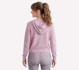 Giacca con cappuccio e zip integrale Shine