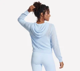 Giacca con cappuccio e zip integrale Shine