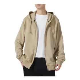 Giacca con cappuccio e zip integrale “Tan”