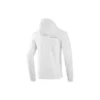 Giacca con cappuccio e zip integrale “White Black”