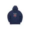 Giacca con cappuccio foderata in pile con divertente stampa cartoon “Rosso Grigio Blu navy”
