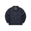 Giacca con colletto con zip in rilievo a stampa integrale “Black White”
