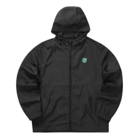 Giacca con grafica “Nero Verde”