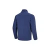 Giacca con zip e stampa del logo del marchio “Verde oliva Nero Blu”