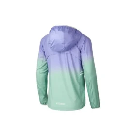 Giacca con zip integrale “Green Purple”
