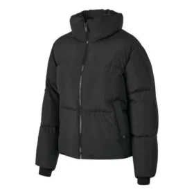 Giacca corta in piuma calda Waterproof “Black”