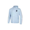 Giacca in maglia a maniche lunghe con stampa SKX “Grigio Blu Bianco”