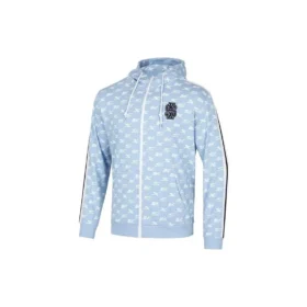 Giacca in maglia a maniche lunghe con stampa SKX “Grigio Blu Bianco”