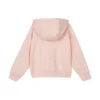 Giacca in maglia con stampa di lettere della serie Casual “Pink”