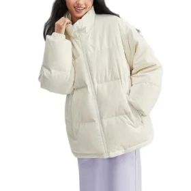 Giacca in piuma antivento della serie Sport “White”