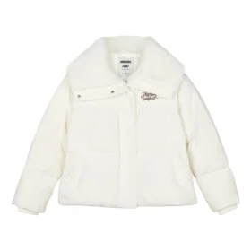 Giacca in piuma con stampa FASHION “Bianco”