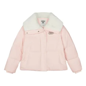 Giacca in piuma con stampa FASHION “Rosa Bianco”