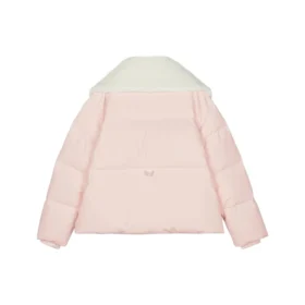 Giacca in piuma con stampa FASHION “Rosa Bianco”