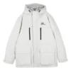 Giacca in piuma Waterproof con cappuccio della serie Lifestyle “White Black”