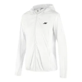 Giacca in tessuto con logo stampato “White”