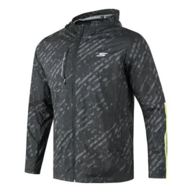 Giacca sportiva con cappuccio “Black White”
