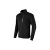Giacca sportiva in maglia con collo rialzato “Nero”