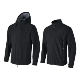 Giacca sportiva intrecciata 3 in 1 “Black”