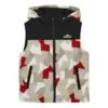 Gilet casual “Bianco Beige Nero”