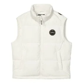 Gilet con grafica “Bianco Nero Giallo Blu”