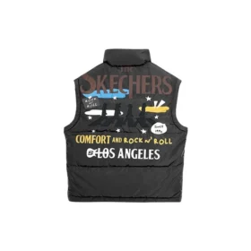 Gilet con grafica “Black Yellow Blue”