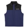 Gilet imbottito con colletto alto e piccolo logo patchwork “Multi-Color”