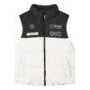 Gilet in piuma casual “Black White”