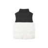 Gilet in piuma casual “Black White”