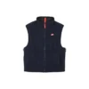 Gilet reversibile a blocchi di colore della serie CNY “Nero Rosso Giallo”