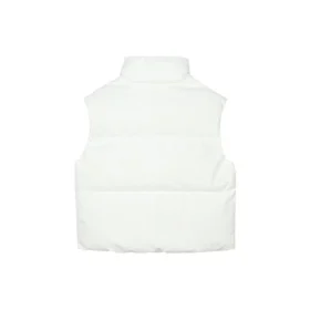 Gilet sportivo casual in maglia larga “Bianco Nero Rosso”