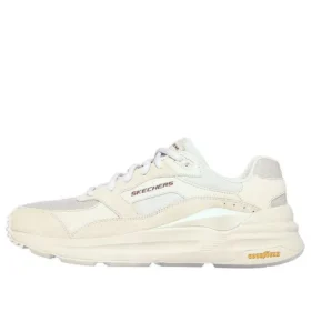 Global Jogger Low Top Beige/Bianco