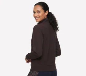 GO LUXE Rib con zip a 1/4