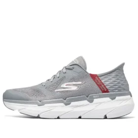 Go Run Max Cushioning “Grey Red”