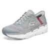 Go Run Max Cushioning “Grey Red”