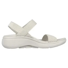 Go Walk 5 Arch Fit Sandali lucidi “Bianco”