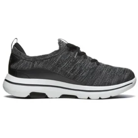 Go Walk 5 Low-Top “Black Grey”