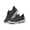 Go Walk 5 Low-Top “Black Grey”
