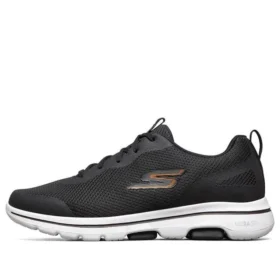 Go Walk 5 Low-Top “Black Orange”