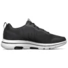 Go Walk 5 Low-Top “Black Orange”